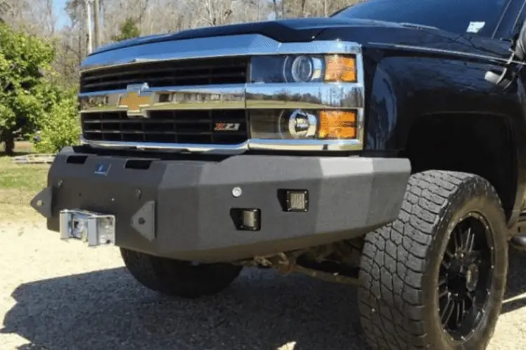 Hammerhead 600-56-0108 Chevy Silverado 2500/3500 2007-2010 Front Bumper Winch Ready No Brushguard 1