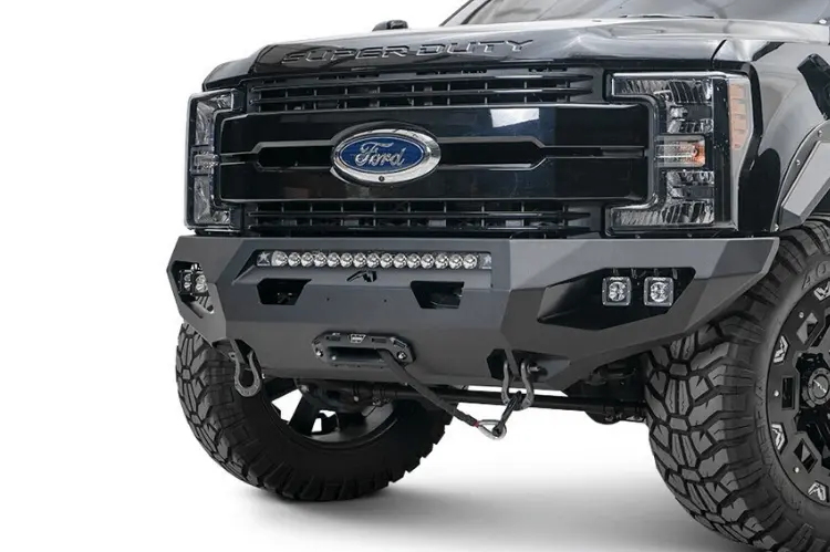 Fab Fours Fs17-X4151-1 Ford F250/F350 Superduty 2017-2022 Matrix Front Bumper Winch Ready No Guard 1