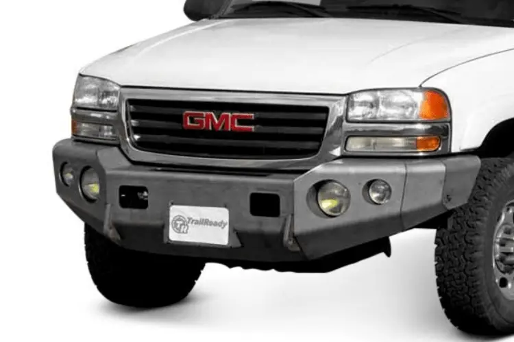 Trailready 10302B Chevy Silverado 2500/3500 1999-2000 Extreme Duty Front Bumper Winch Ready Base 1