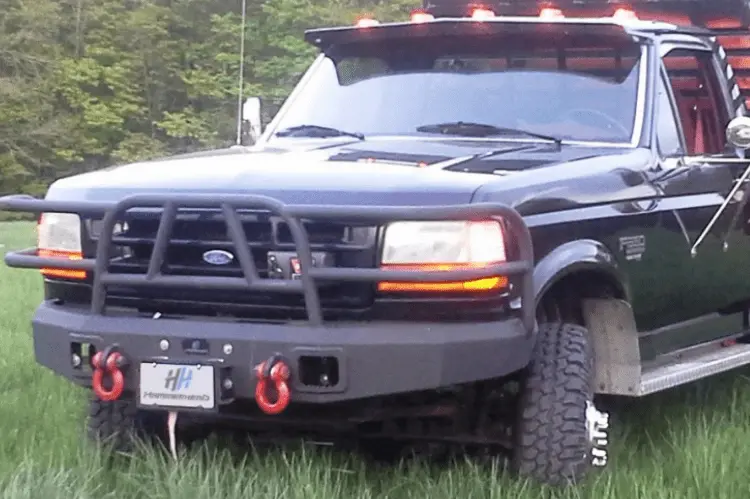 Hammerhead 600-56-0067 Ford F250/F350 Superduty 1992-1996 X-Series Front Bumper Winch Ready 2