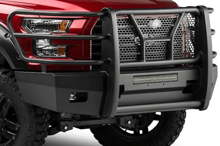 Steelcraft Elevation Hd Front Bumper Ford F150 2015-2017 60-11410Cc Supports Front Emblem Camera & Adaptive Cruise Control 1