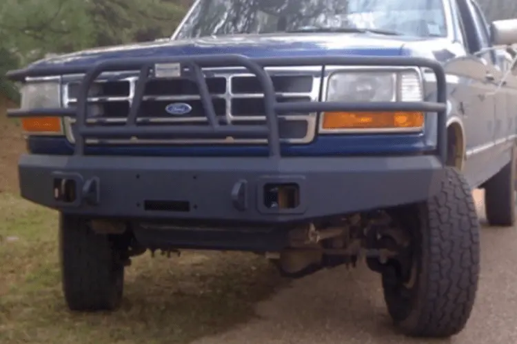 Hammerhead 600-56-0067 Ford F450 Superduty 1992-1996 X-Series Front Bumper Winch Ready 2