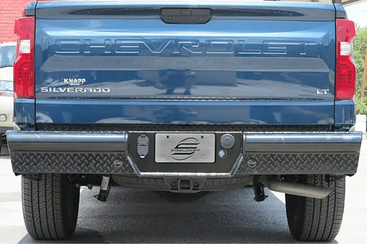 Steelcraft Chevy Silverado 1500 2019-2025 Hd Rear Bumper Hd20490 1