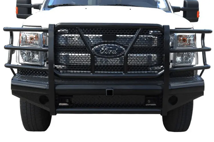 Steelcraft Ford F450/F550 Superduty 2011-2016 Hd Replacement Front Bumper With Grille Guard Hitch Receiver Hd11370r 1