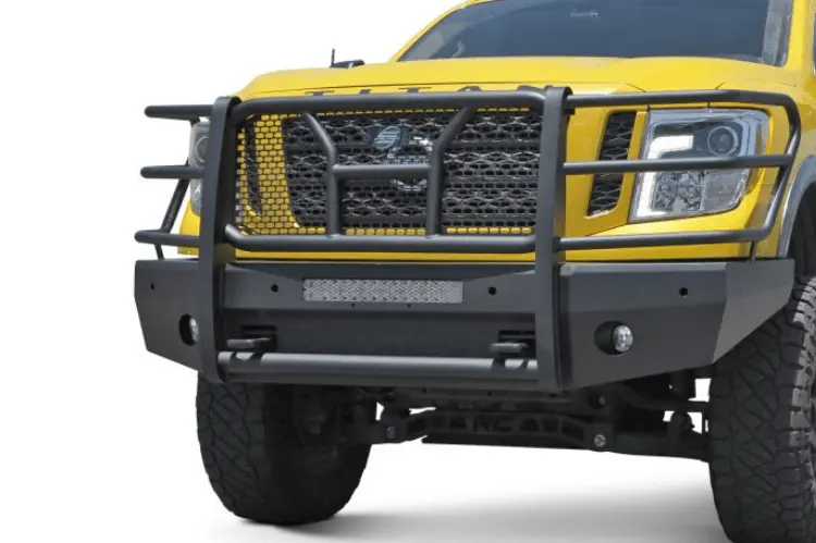 Steelcraft Elevation Front Bumper Nissan Titan Xd 2016-2021 60-14080C With Grille Guard 1