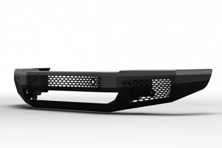 Ranch Hand Mfd19hbmn 2019-2024 Dodge Ram 1500 Midnight Series Front Bumper 1