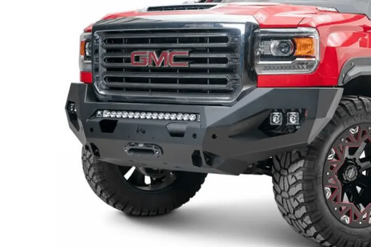 Fab Fours Gm15-X2851-1 Gmc Sierra 2500/3500 2015-2019 Matrix Front Bumper Winch Ready No Guard 1