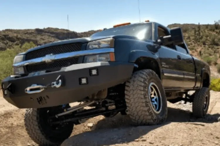 Hammerhead 600-56-0113 Chevy Silverado 2500/3500 2003-2006 Front Bumper Winch Ready No Brushguard 1