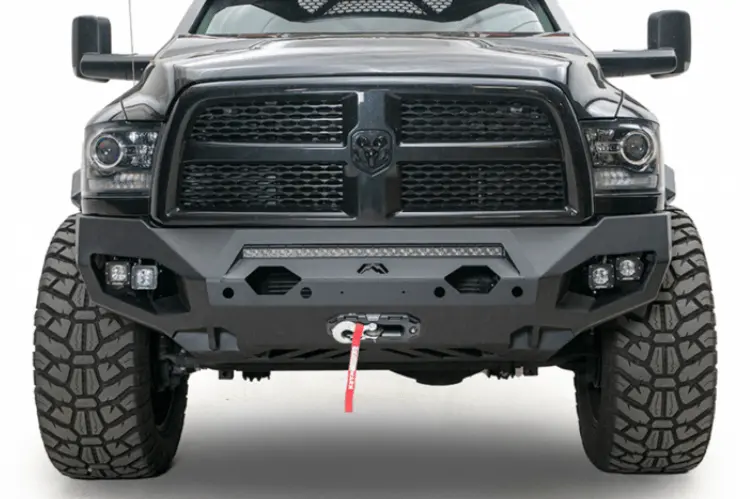 Fab Fours Dr19-X4451-1 Dodge Ram 2500/3500 2019-2024 Matrix Front Bumper Winch Ready No Guard 2