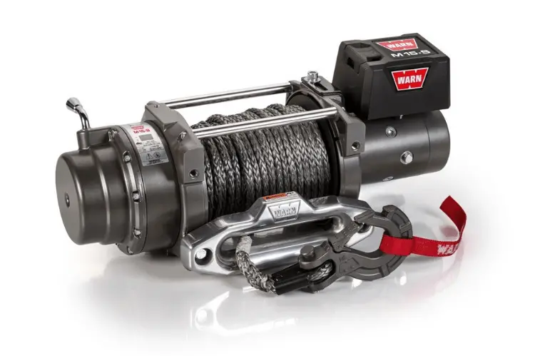 Warn 97730 M15-S 15K Heavy Weight Winch Spydura Synthetic Rope 1
