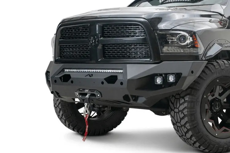 Fab Fours Dr10-X2951-1 Dodge Ram 2500/3500 2010-2018 Matrix Front Bumper Winch Ready No Guard 1