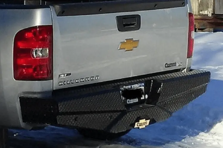 Frontier 100-21-5012 Diamond Chevy Silverado 1500 2014-2018 Rear Bumper 1