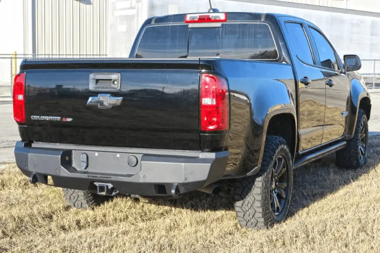 Steelcraft Chevy Colorado 2015-2022 Fortis Rear Bumper 76-20450 Fine Textured Black 1