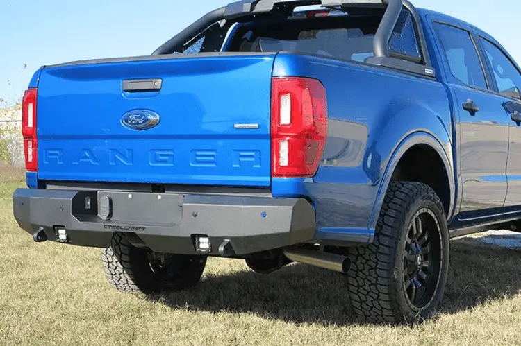 Steelcraft Ford Ranger 2019-2023 Fortis Rear Bumper 76-21340 Fine Textured Black 2