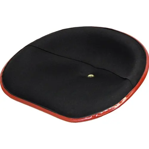 Tractor Loader Steel Pan Cushion Seat (4 Bolt Mount) W/ Drain Hole 1