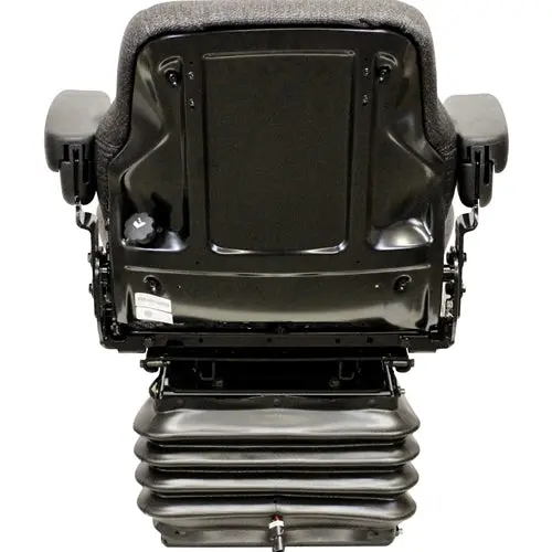 12V Heavy Duty Excavator / Dump Truck Seat W/ Air Suspension 3