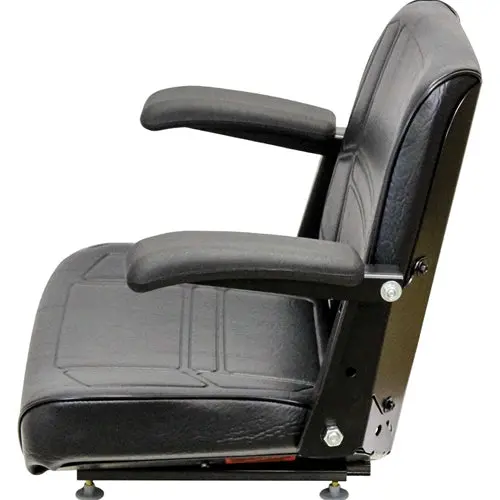 Tractor Seat For Lifts, Mowers, Cranes W/ Armrest 2