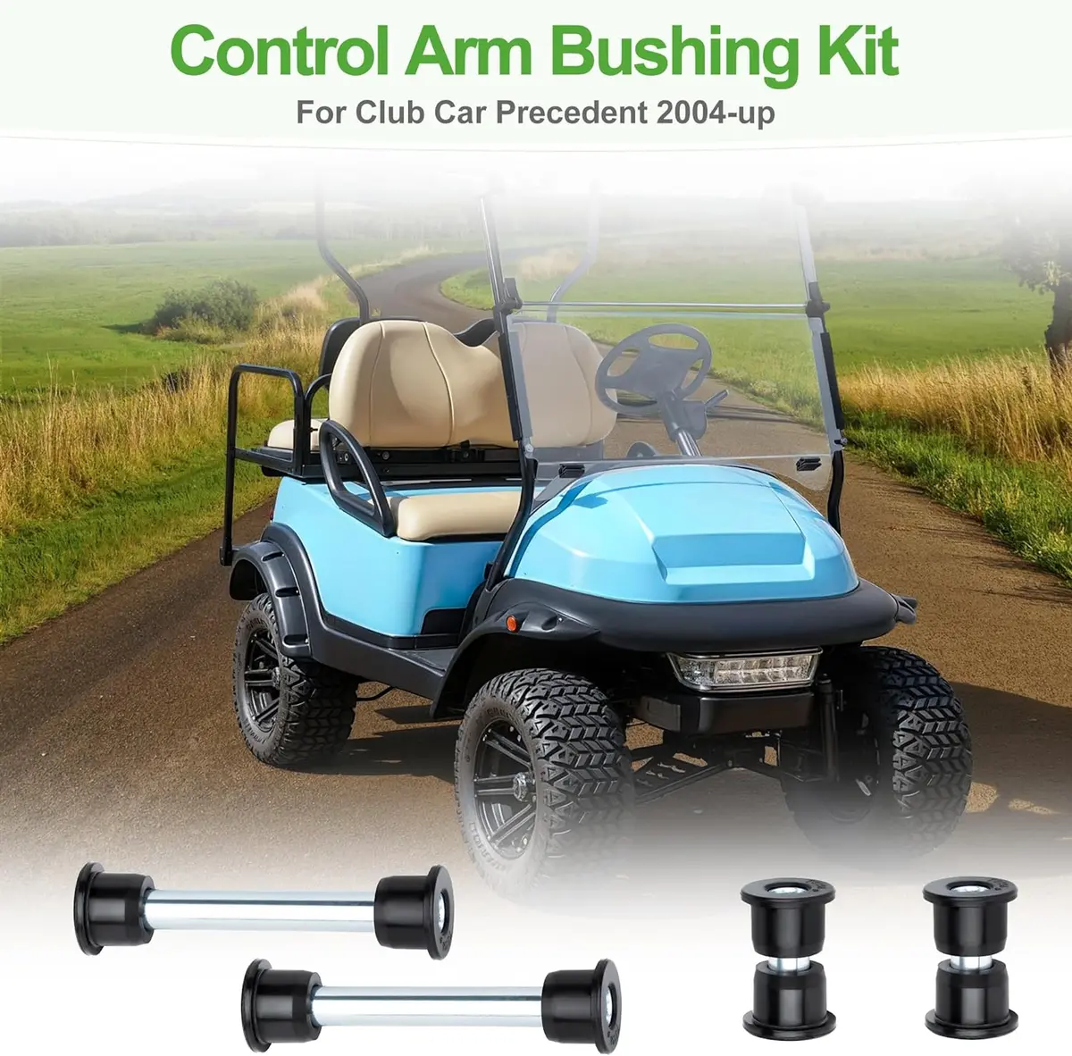 Golf Cart Control Arm Bushing Kit For Club Car Precedent - 10L0l 1