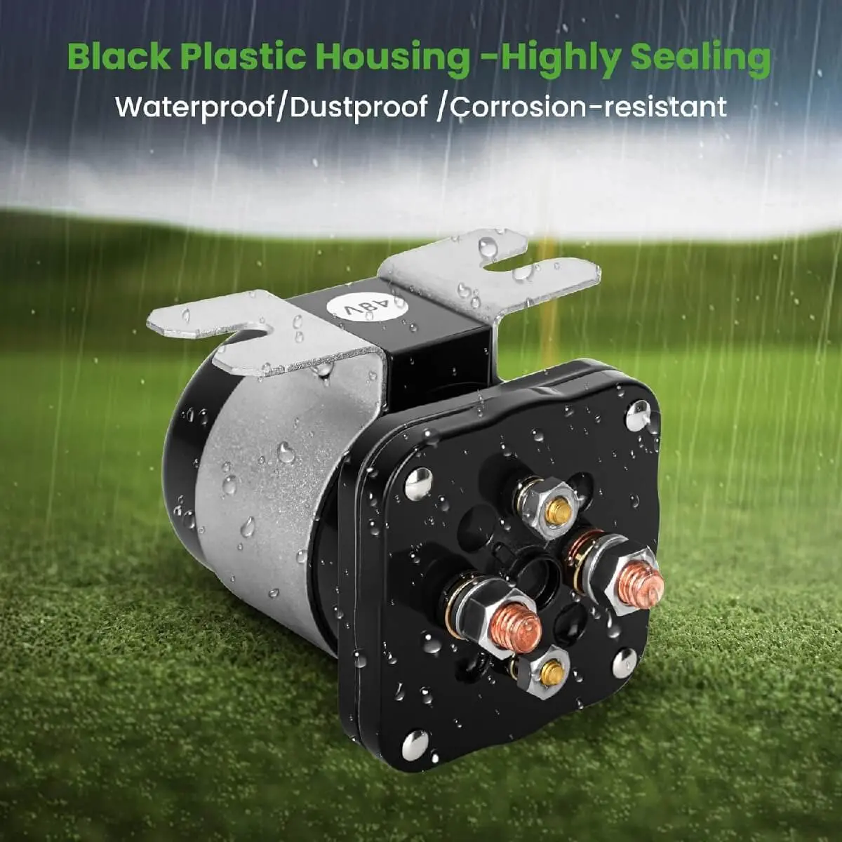 10L0l 48V Golf Cart Heavy Duty Starter Solenoid 4 Terminal For Ezgo Club Car Yamaha 2