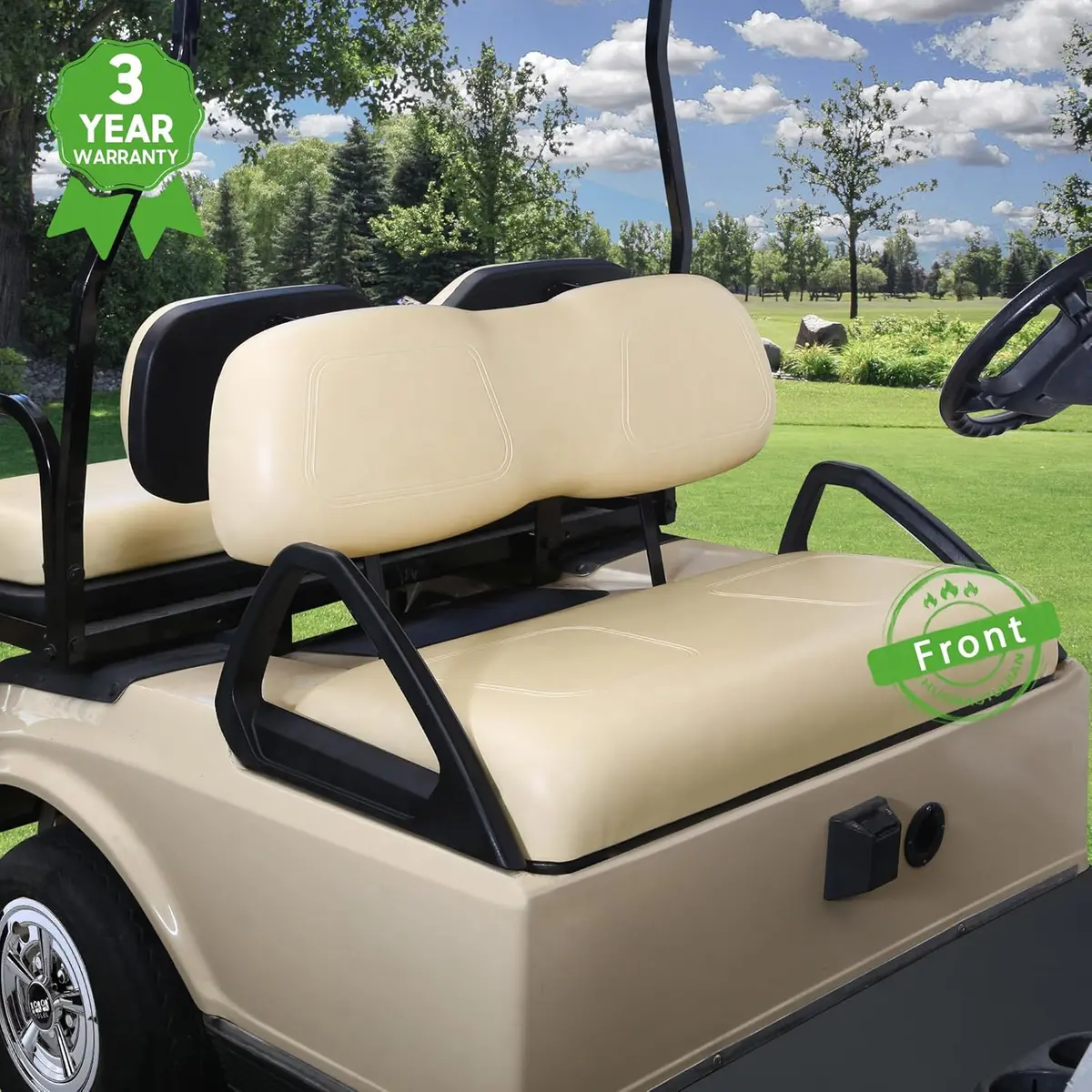Factory Replacement Golf Cart Front Seats For Club Car Ds 2000-Up - 10L0l 2