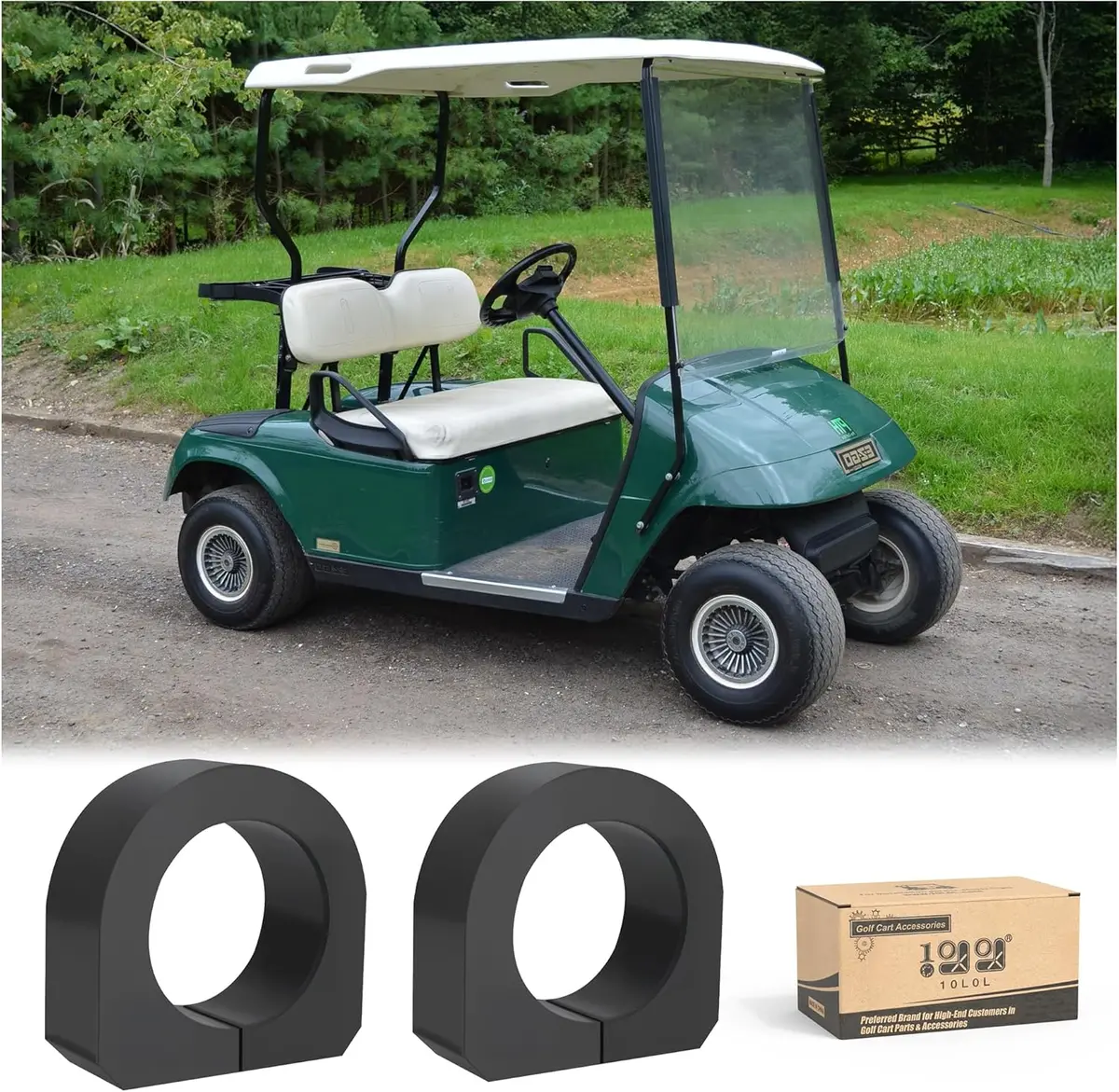 10L0l Rear Axle Isomount Bushings For Ezgo Txt & Medalist Golf Carts 1