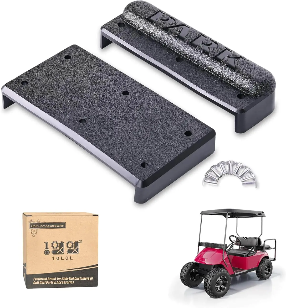 Golf Cart Brake Pedal Pad Kit For Ezgo Txt, Marathon G&E 1971-1992 - 10L0l 1