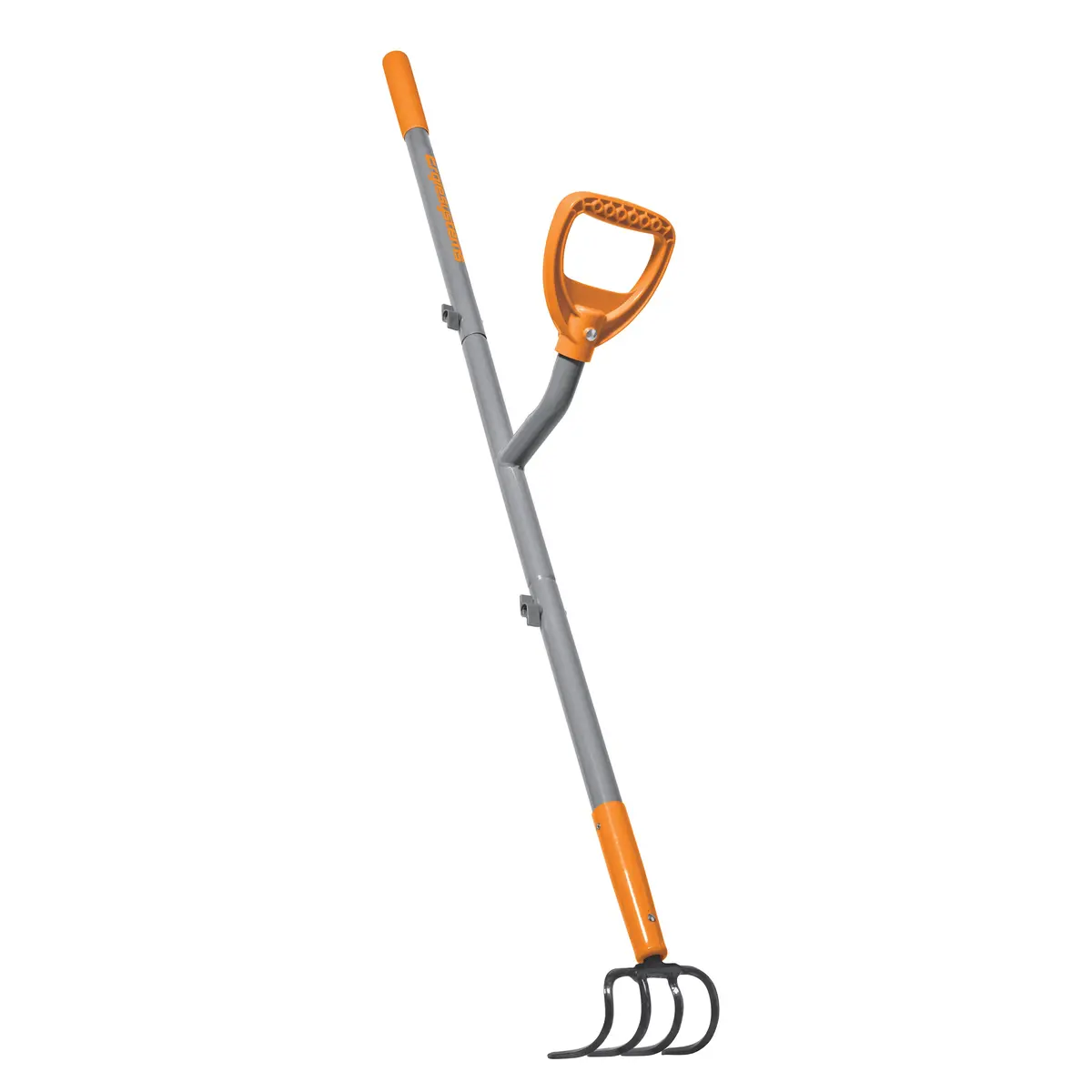 Ergie Systems Erg-Cltv45 Steel Shaft Garden Soil Cultivator | 54-Inch | 4 Tines 2