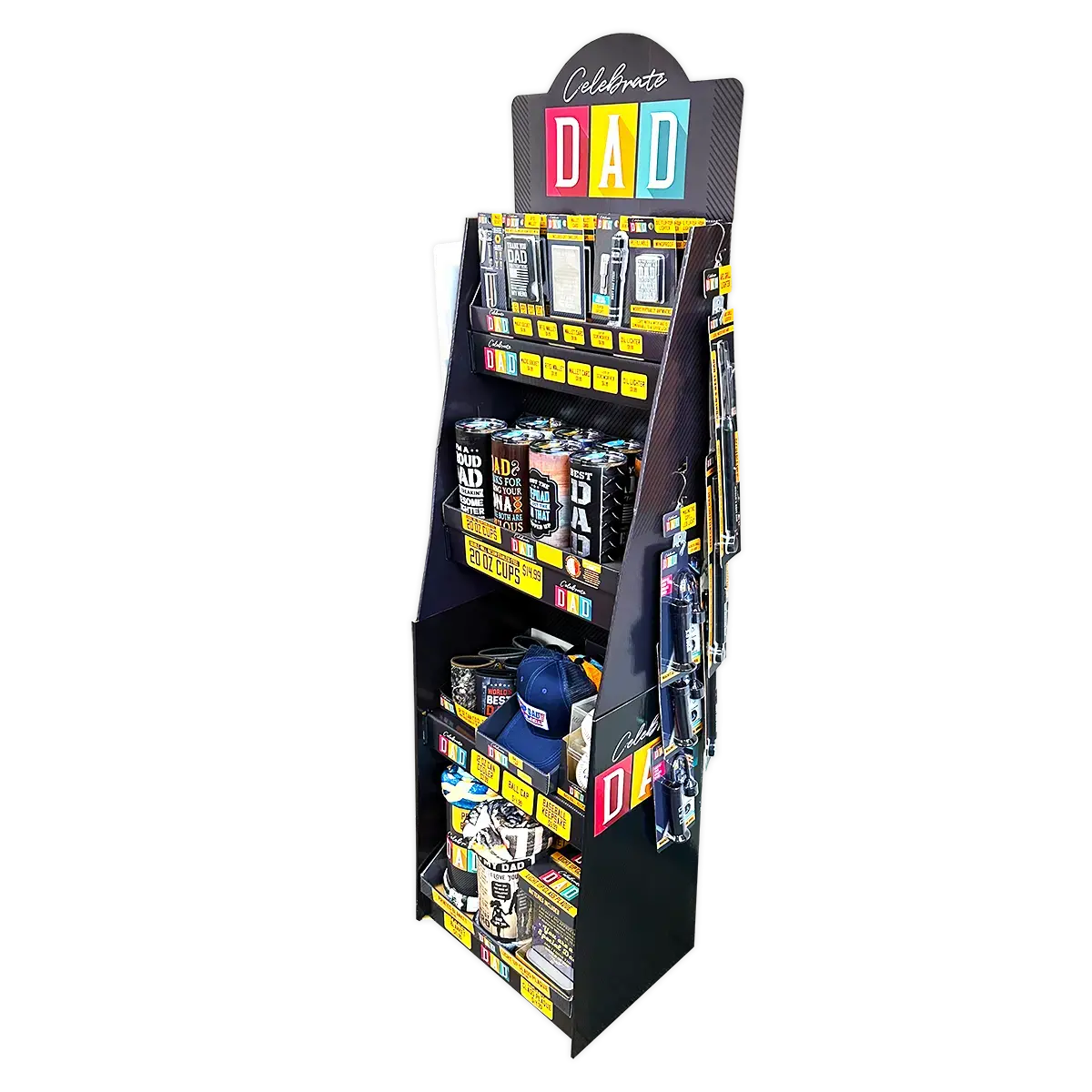 Fathers Day Assorted Floor Display - 71 Pieces Per Retail Ready Display Kit 88533 1