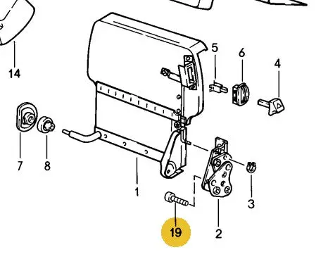 900 119 057 01 - Allan Socket Head Bolt M8 X 20 1