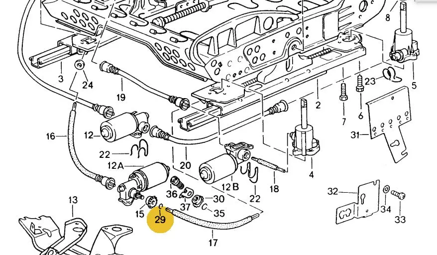 900 906 005 01 - Snap Ring - Seat Drive Shaft - 85 To 95 1
