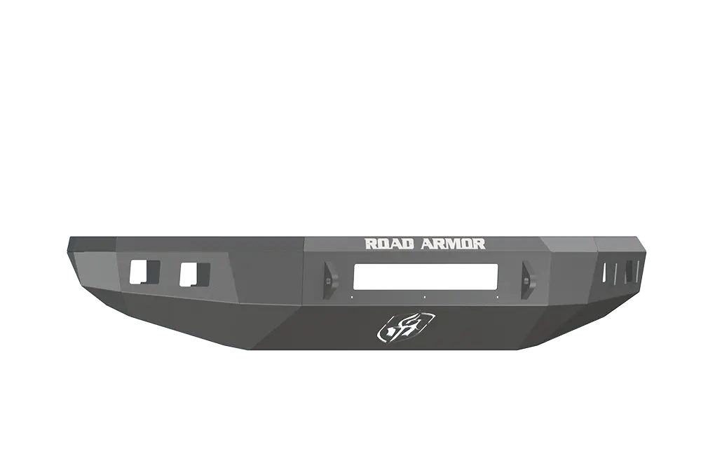 Road Armor Stealth 914R0b-Nw 2014-2021 Toyota Tundra Front Non-Winch Bumper No Guard, Black Finish And Square Fog Light Hole 1