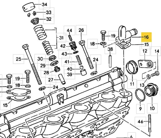 928 104 713 02 - Water Fitting Adapter Spigot 1
