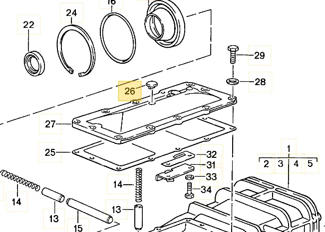 928 301 311 01 - Differential Case Breather 1