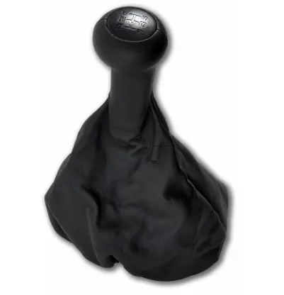 928 424 073 03 1Aj - Leather Shifter Cover - Black - 85 To 90 1