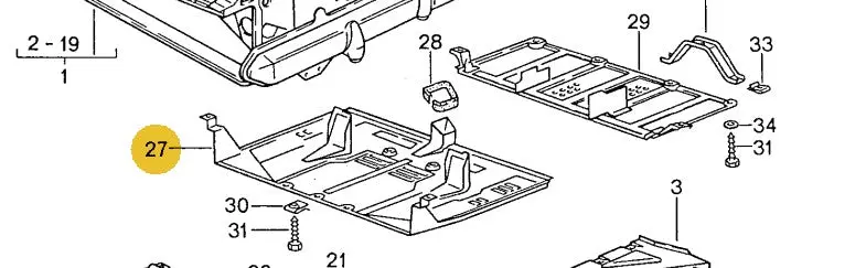 928 504 021 02A - Aluminum Front Belly Pan/Undertray - 87 To 95 2