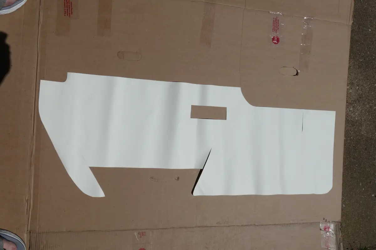 928 555 479 03 - Plastic Sheet - Sealing Film - Door Left 1