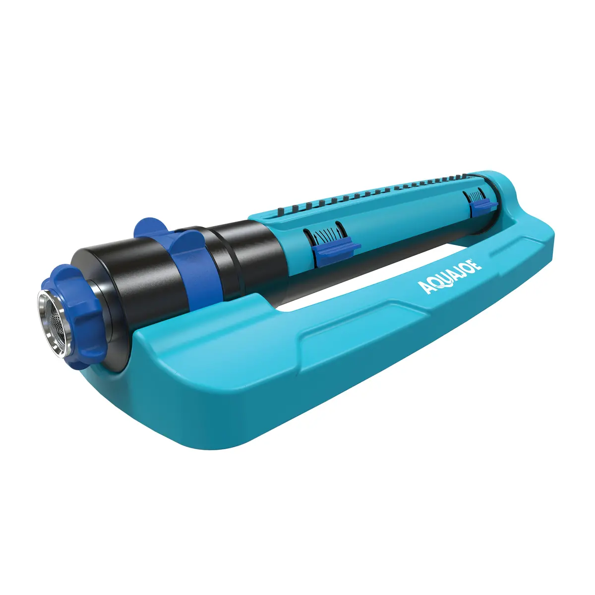 Aqua Joe Sji-Tls20 Turbo Oscillating Lawn Sprinkler | Clog-Resistant Nozzles | Customizable Spray Patterns | 5000 Sq Ft Max Coverage 1