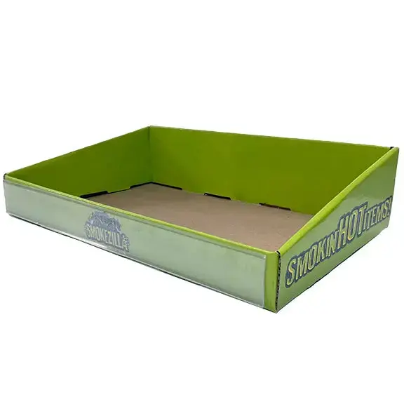 Merchandising Fixture - Corrugated Smokezilla Shelf Display Only 974130 1