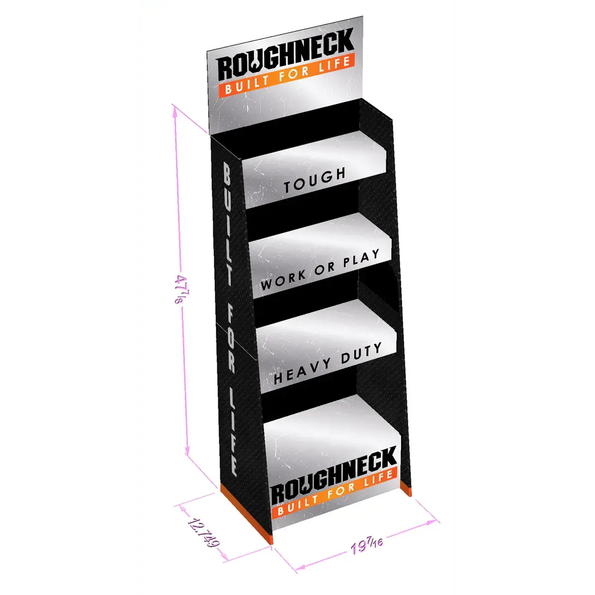 Roughneck - Impulse Tools Assortment Floor Display - 66 Pieces Per Retail Ready Display Kit 88688 2