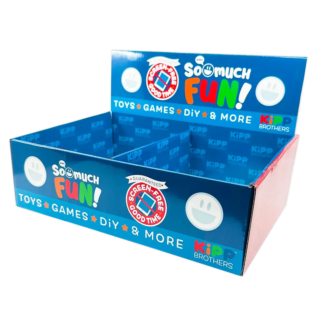Merchandising Fixture - So Much Fun Toy Bin Shelf Display Only 978970 1