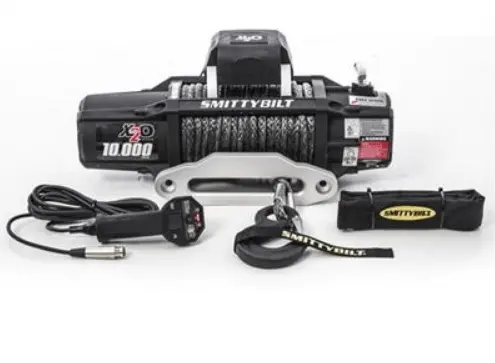 Smittybilt 98510 X2o-10K Waterproof Synthetic Rope Wireless Winch Gen2 With Fairlead 1