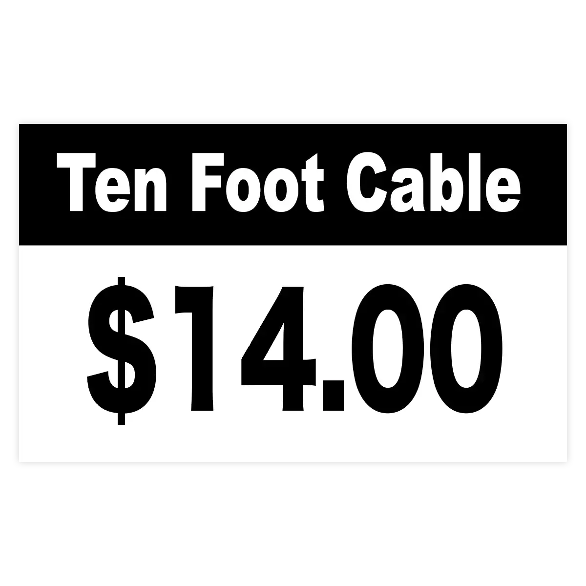 Merchandising Fixture - $14.00 Retail Tag 32 Per Pack 986350 1