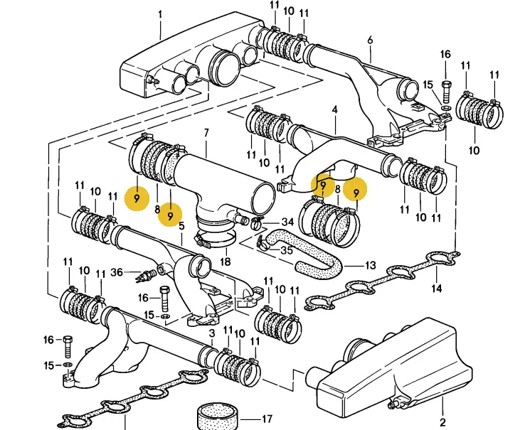 999 512 350 02 - Clamp 80-100/9 2
