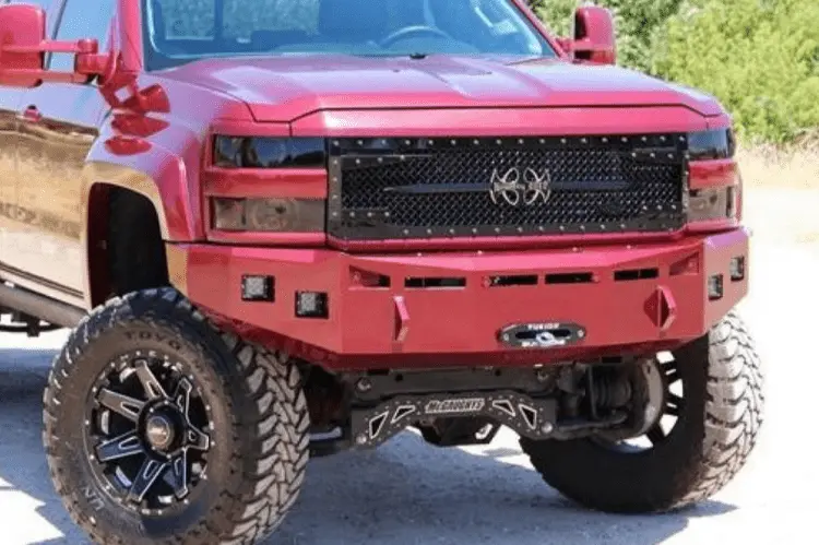 Fusion Chevy Silverado 2500/3500 2015-2019 Front Bumper 1519Chvfb 1