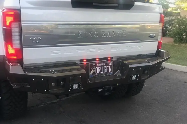 Bodyguard Dff17bnlt Ford F450 Superduty 2017-2022 A2 Rear Bumper 1