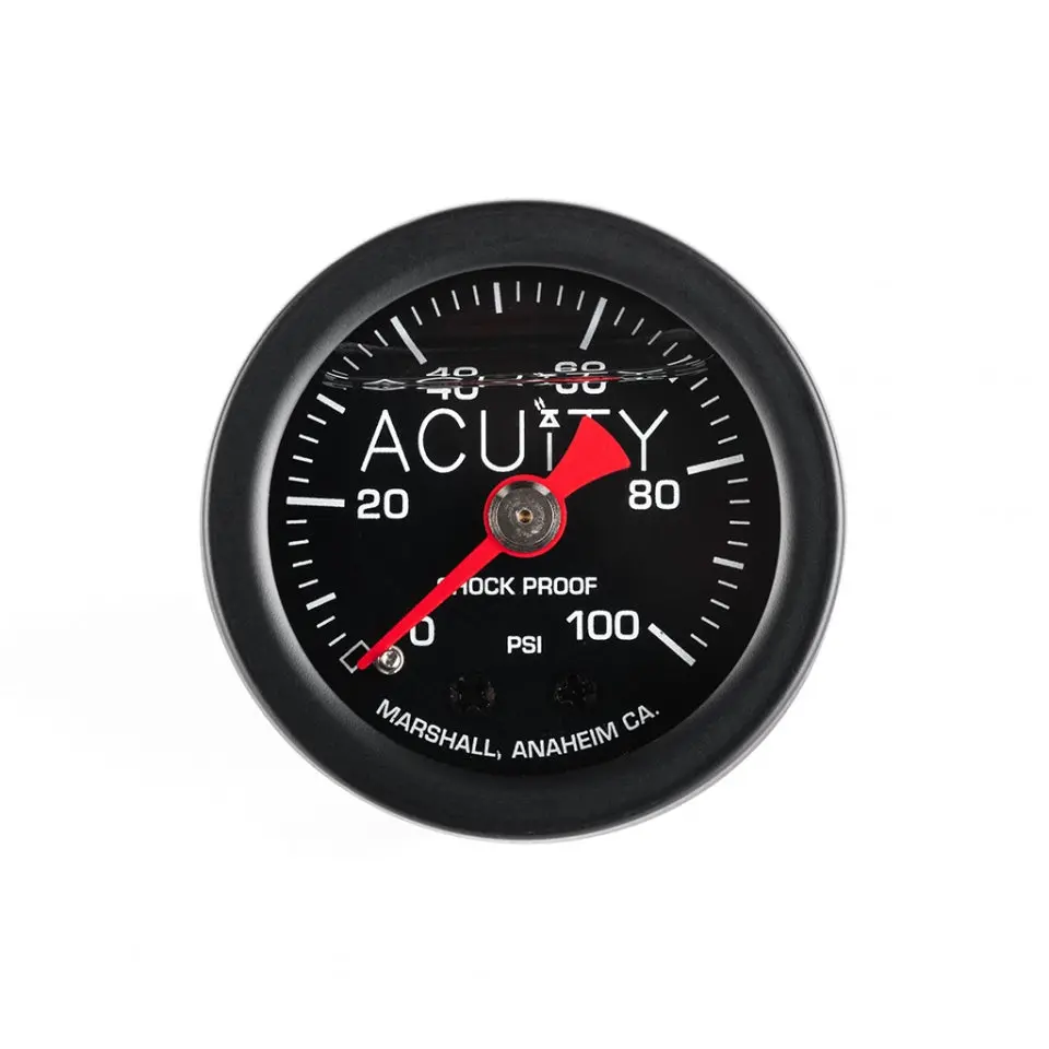 Acuity 100 Psi Fuel Pressure Gauge 1