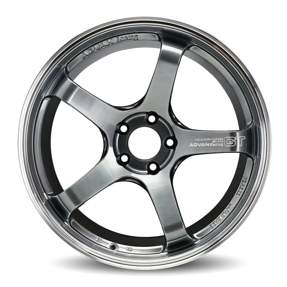 Advan Gt Beyond Wheel - 18" Sizes - Machining/Racing Hyper Black Finish 1