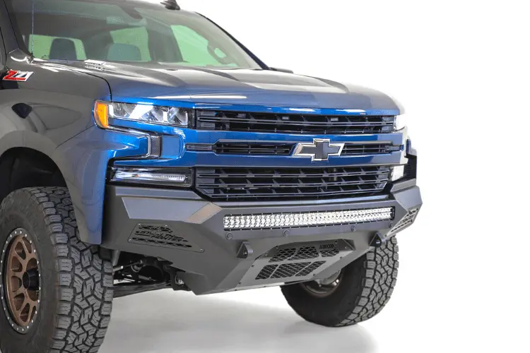 Add F441763030103 Chevy Silverado 1500 2019-2021 Stealth Fighter Front Bumper 1