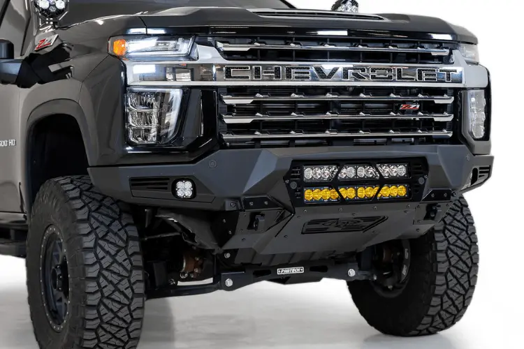 Add F270012140103 Chevy Silverado 2500/3500 2020-2023 Bomber Front Bumper 1