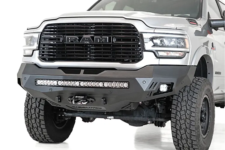 Add F561423030103 Dodge Ram 2500/3500 2019-2023 Stealth Fighter Front Bumper Winch Mount 1